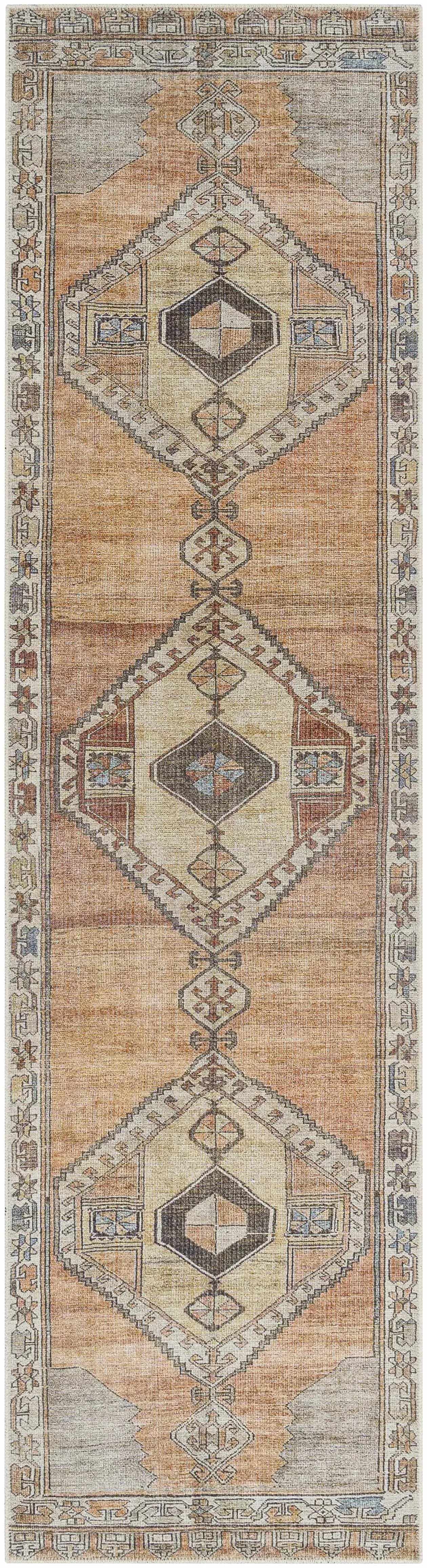Medinah Washable Runner & Area Rug - The Mayfair Hall