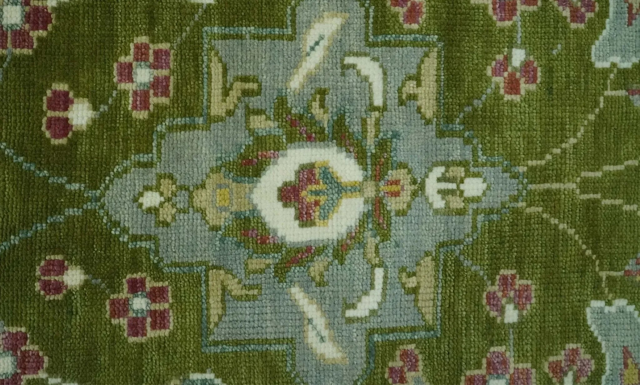 The Peacock Garden Bird Hand Knotted Custom Made Wool Area Rug - The Mayfair Hall