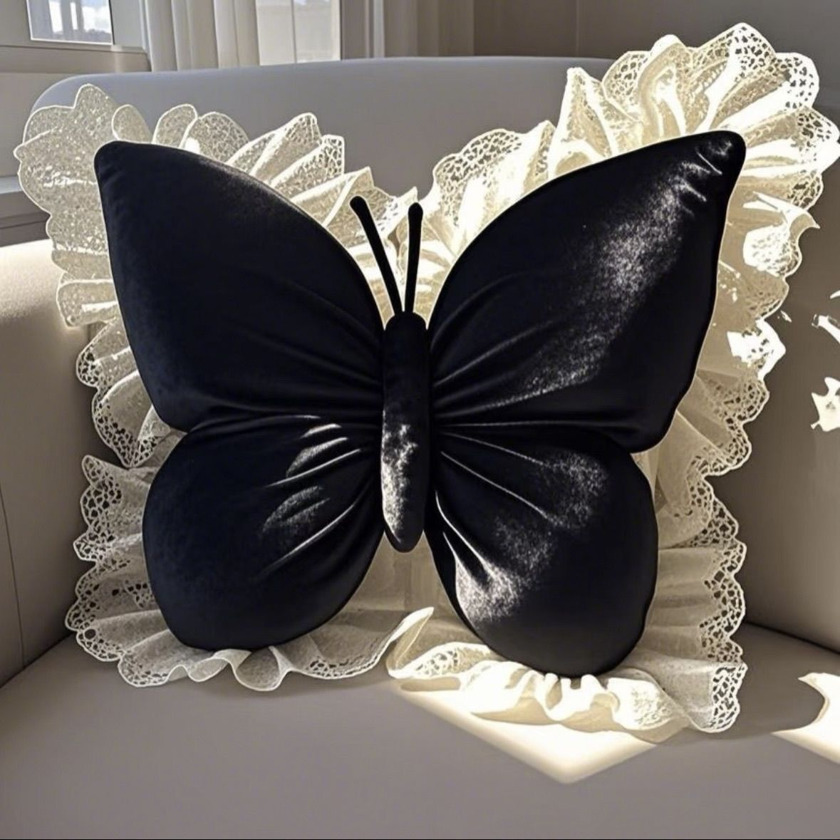 Princess Butterfly Office Pillow Living Room Bow Bedroom Car Sofa Cushion Home New Pillow Room