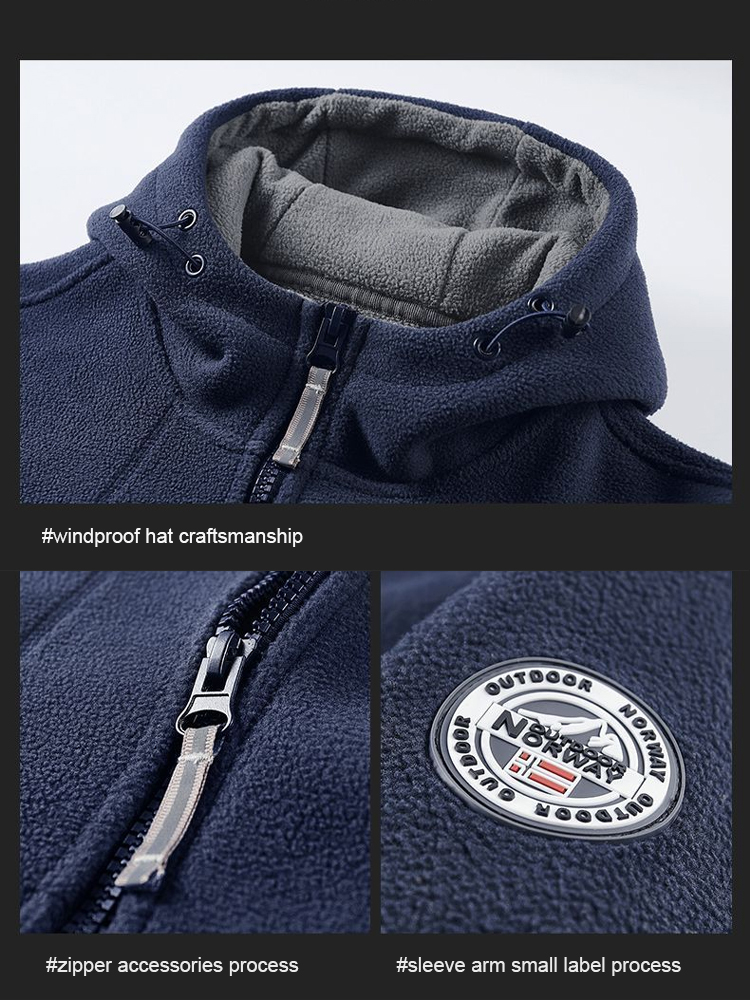 【Cold protection down to -40°C】Men's and women's windproof outdoor jacket