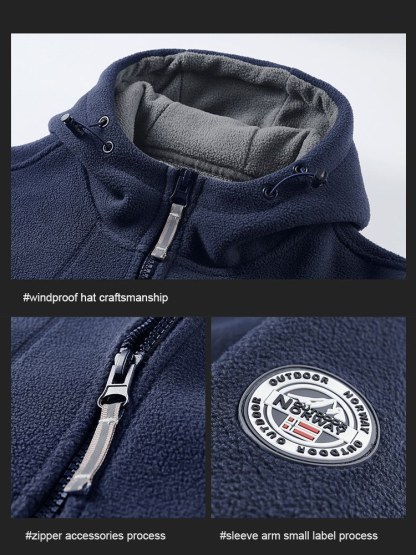 【Cold protection down to -40°C】Men's and women's windproof outdoor jacket