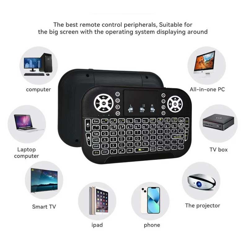 vSeebox Mini Wireless Keyboard with Touchpad