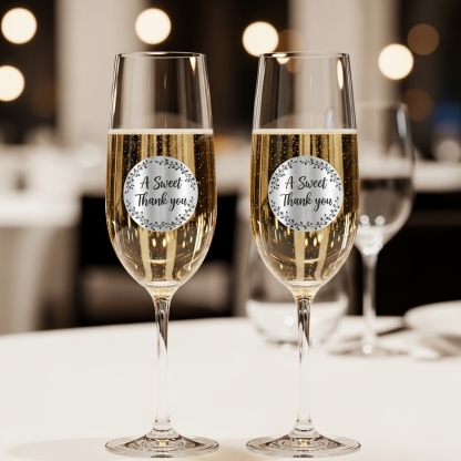 Silver Foil Stickers