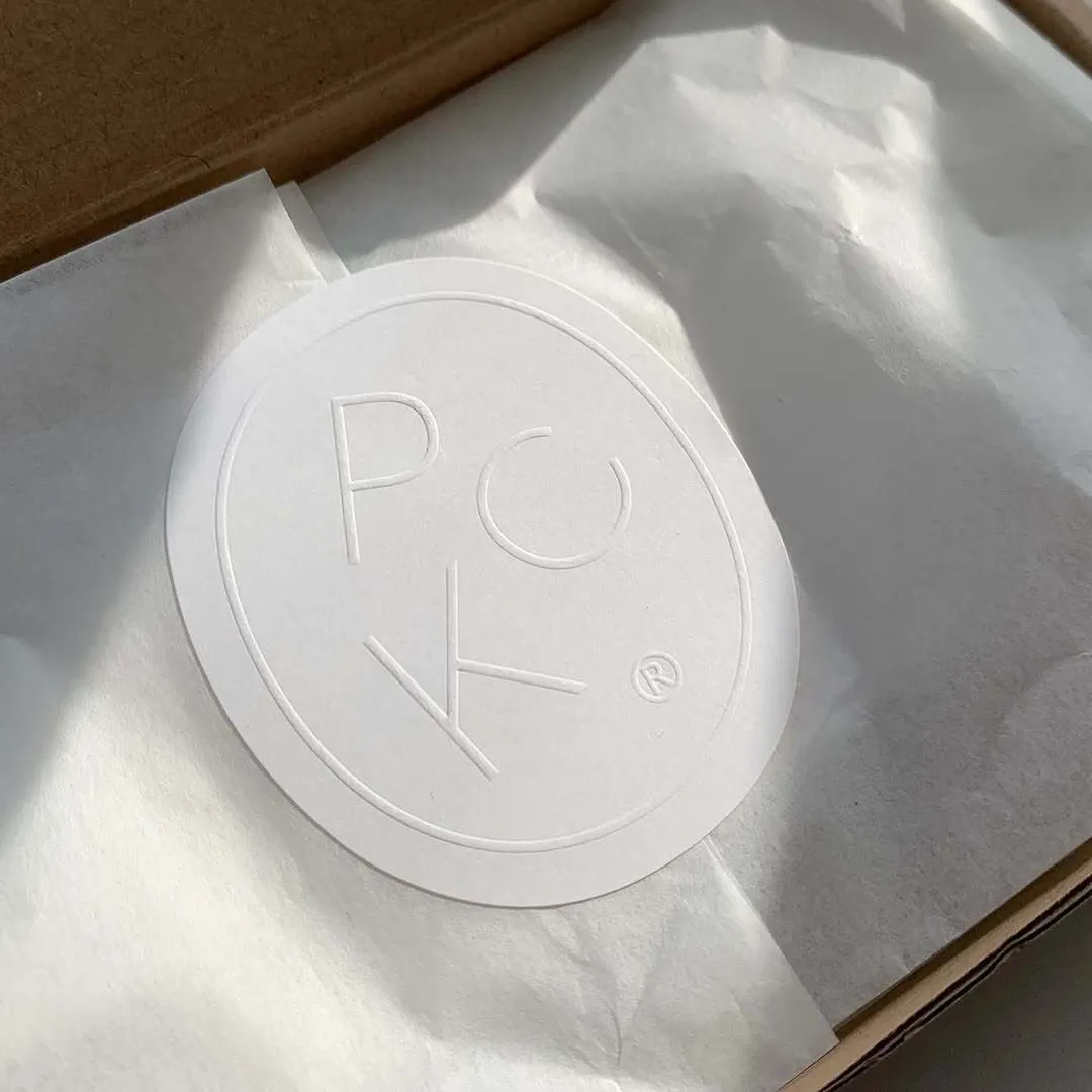 Custom Embossed Stickers
