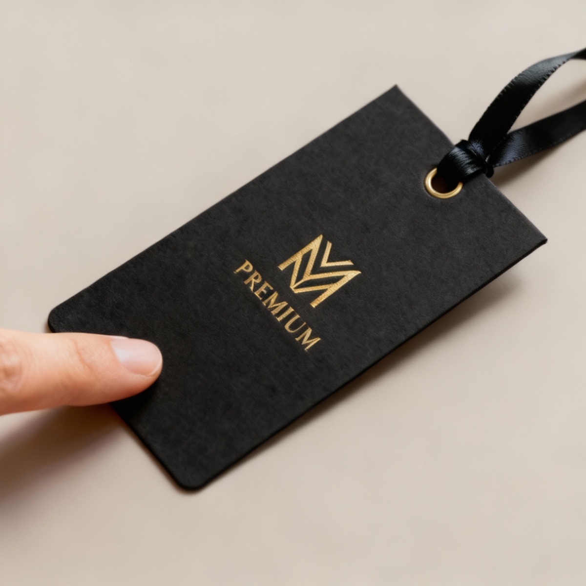 Soft Touch Hang Tags