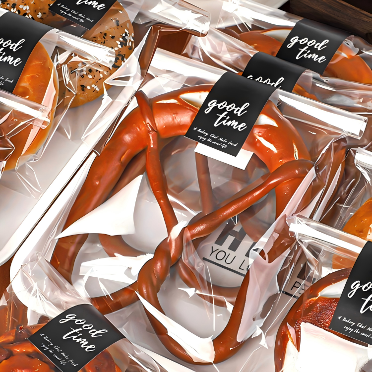 Clear Self Sealing Cellophane Bakery Bags