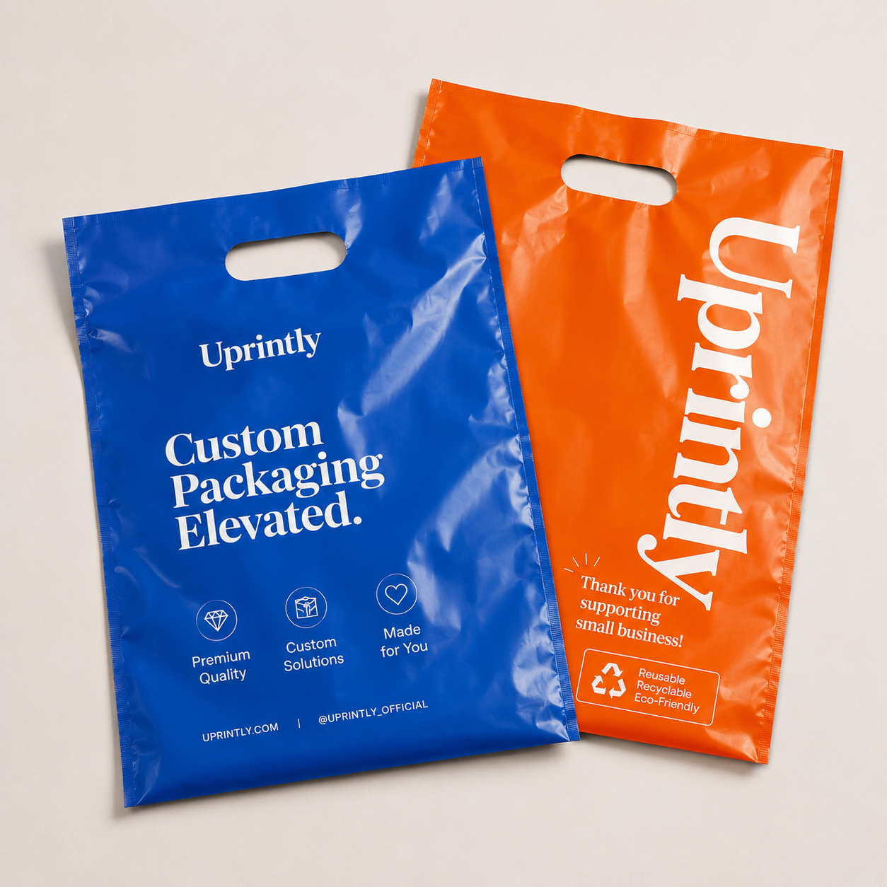 Custom Plastic Shopping Bags