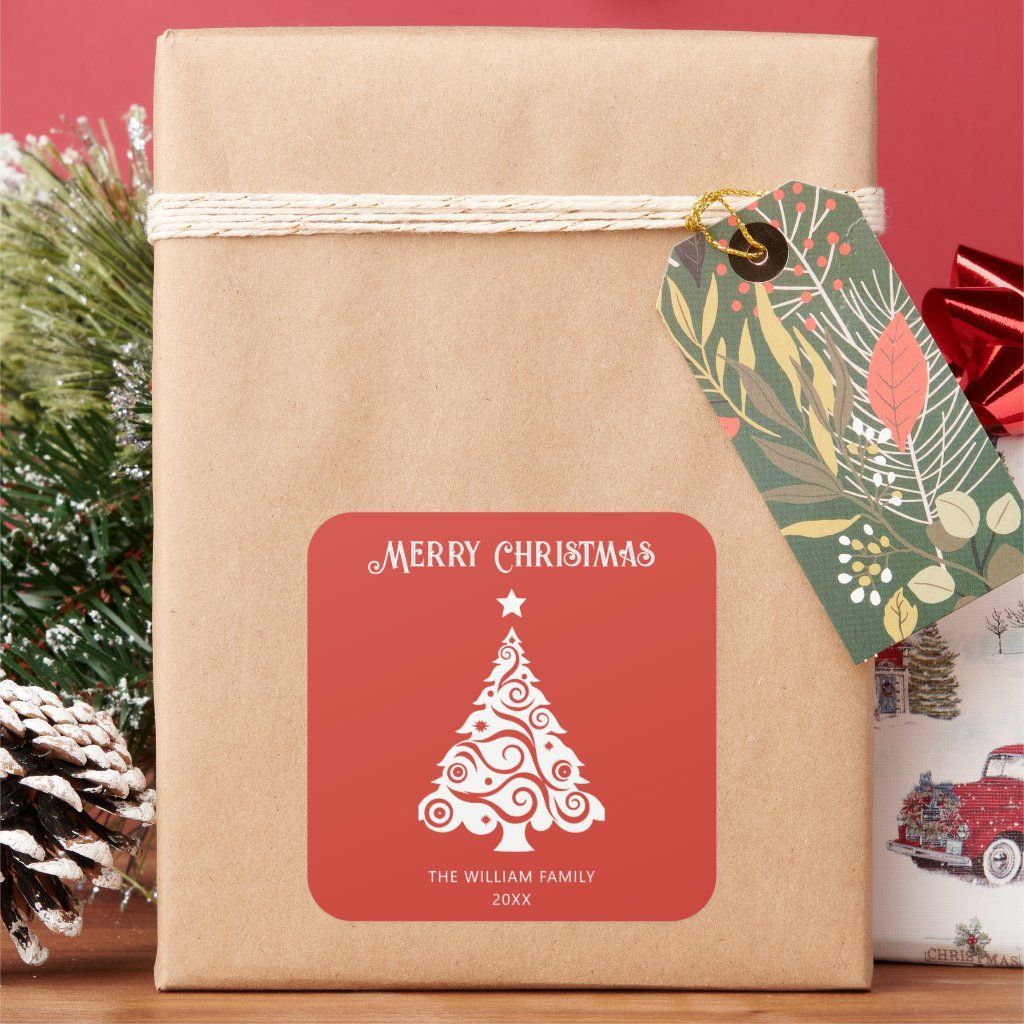 Rounded Square Stickers