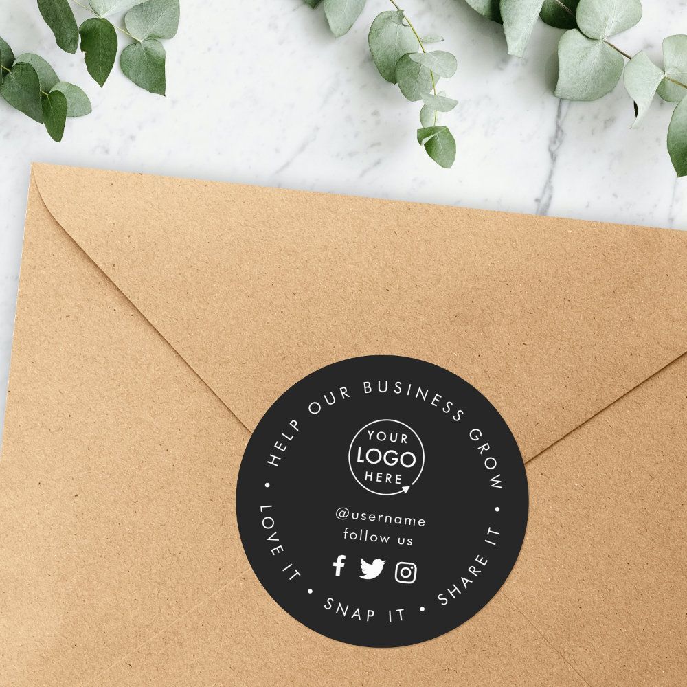 Envelope Seals Stickers