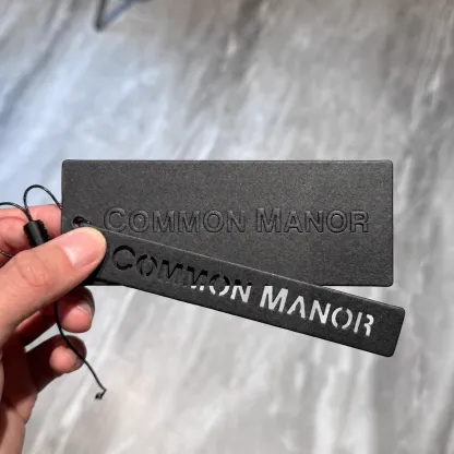 Black Cardstock Hang Tags