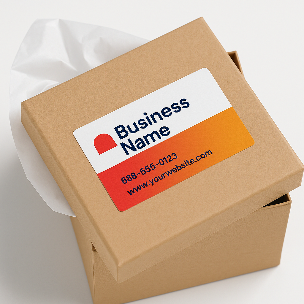 Business Card Stickers