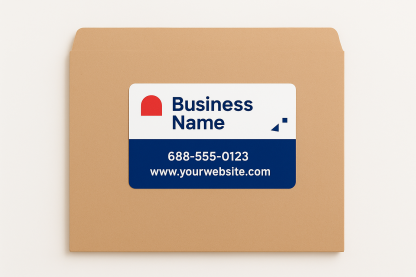 Business Card Stickers