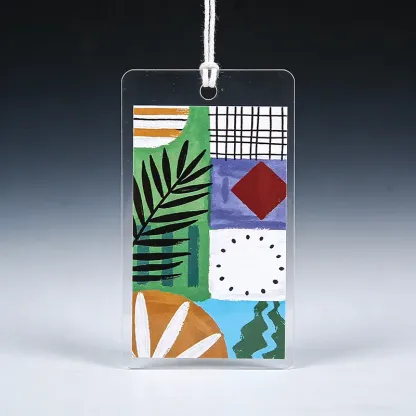 Custom Clear Hang Tags