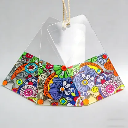 Custom Clear Hang Tags