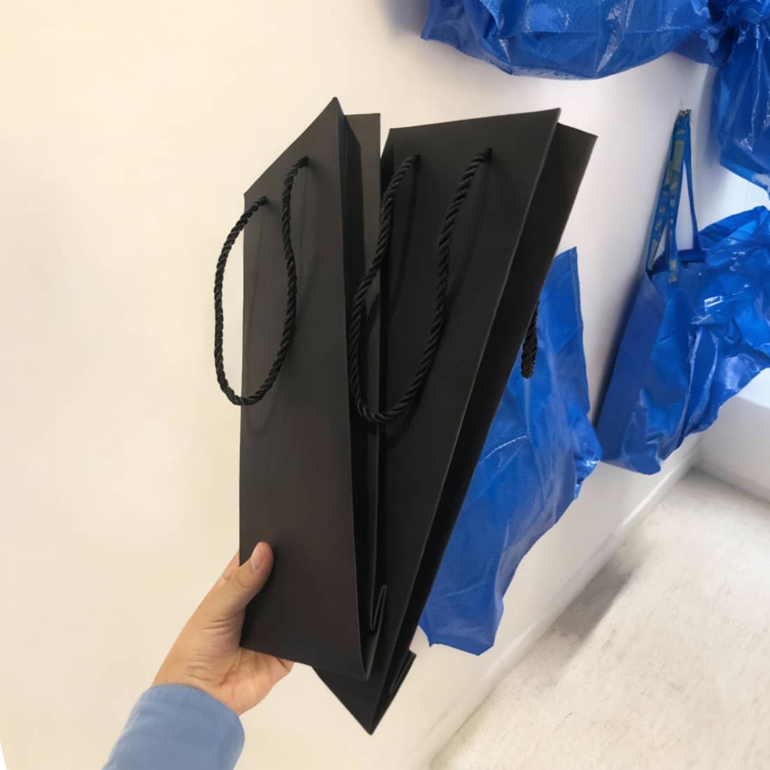 Custom Cotton Handle Premium Gift Bags