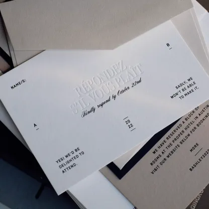 Embossed & Debossed Postcards