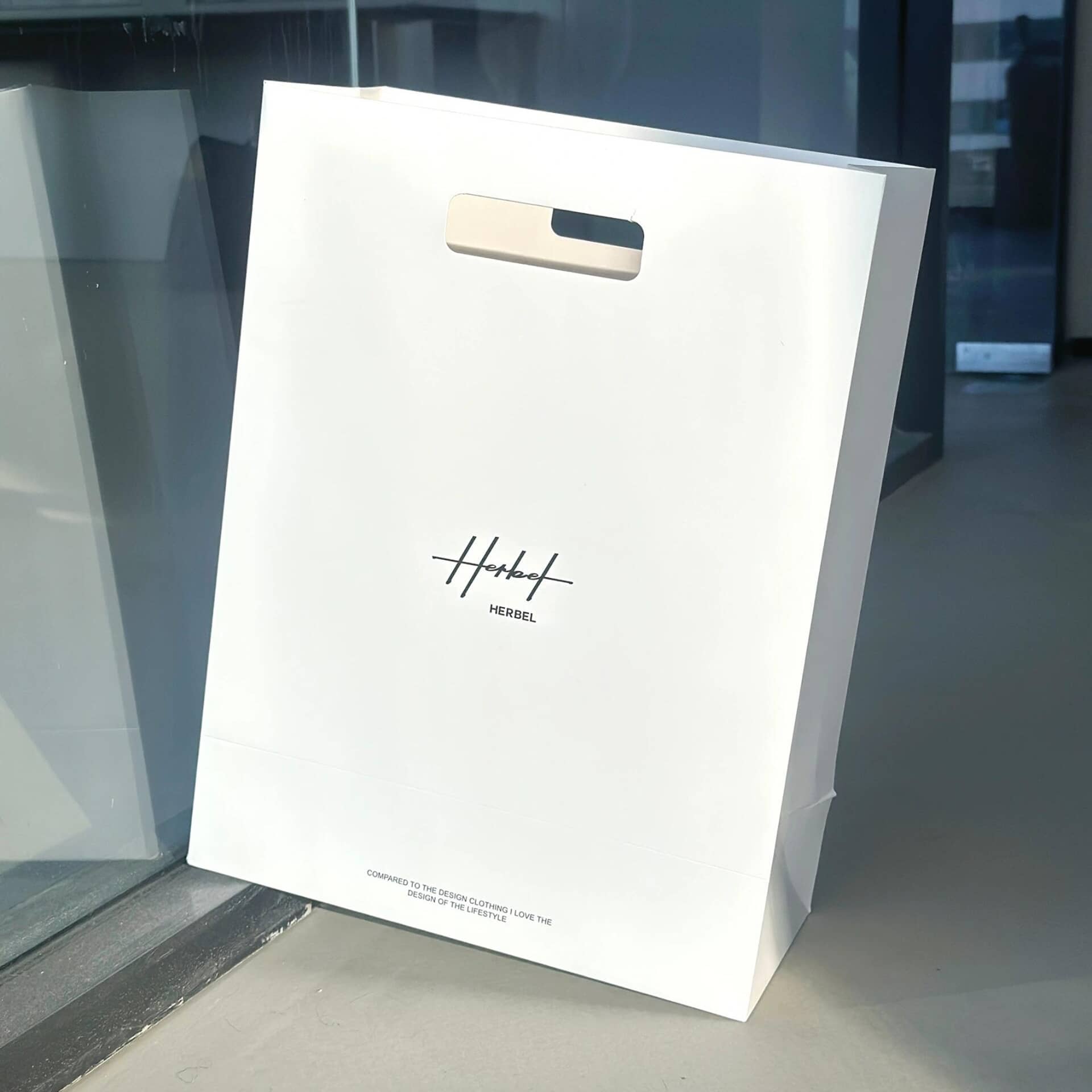 Custom Die-Cut Shopping Bags