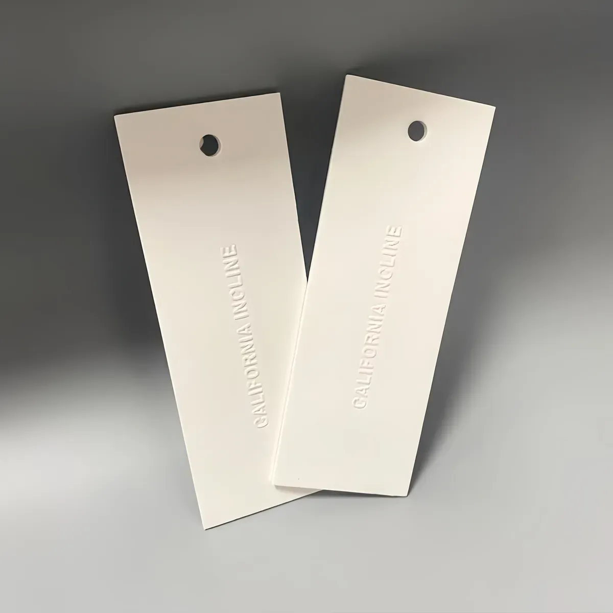Premium Embossed & Debossed Hang Tags