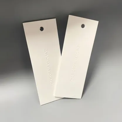 Premium Embossed & Debossed Hang Tags