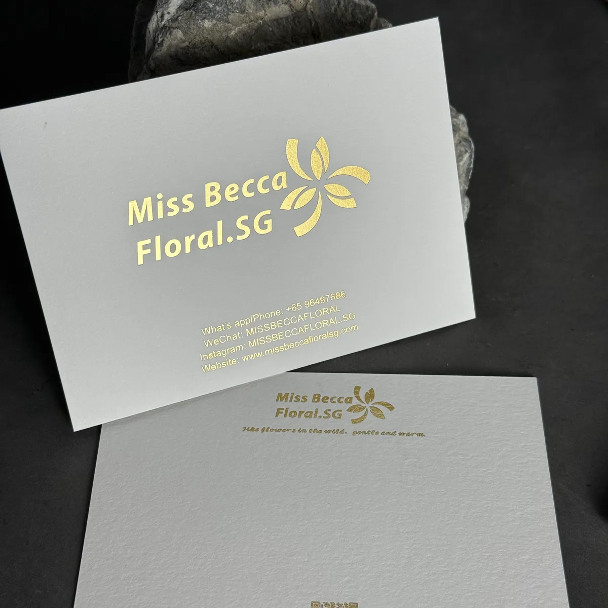 Custom Foil Postcards