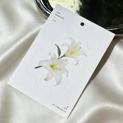 Embossed & Debossed Hang Tags