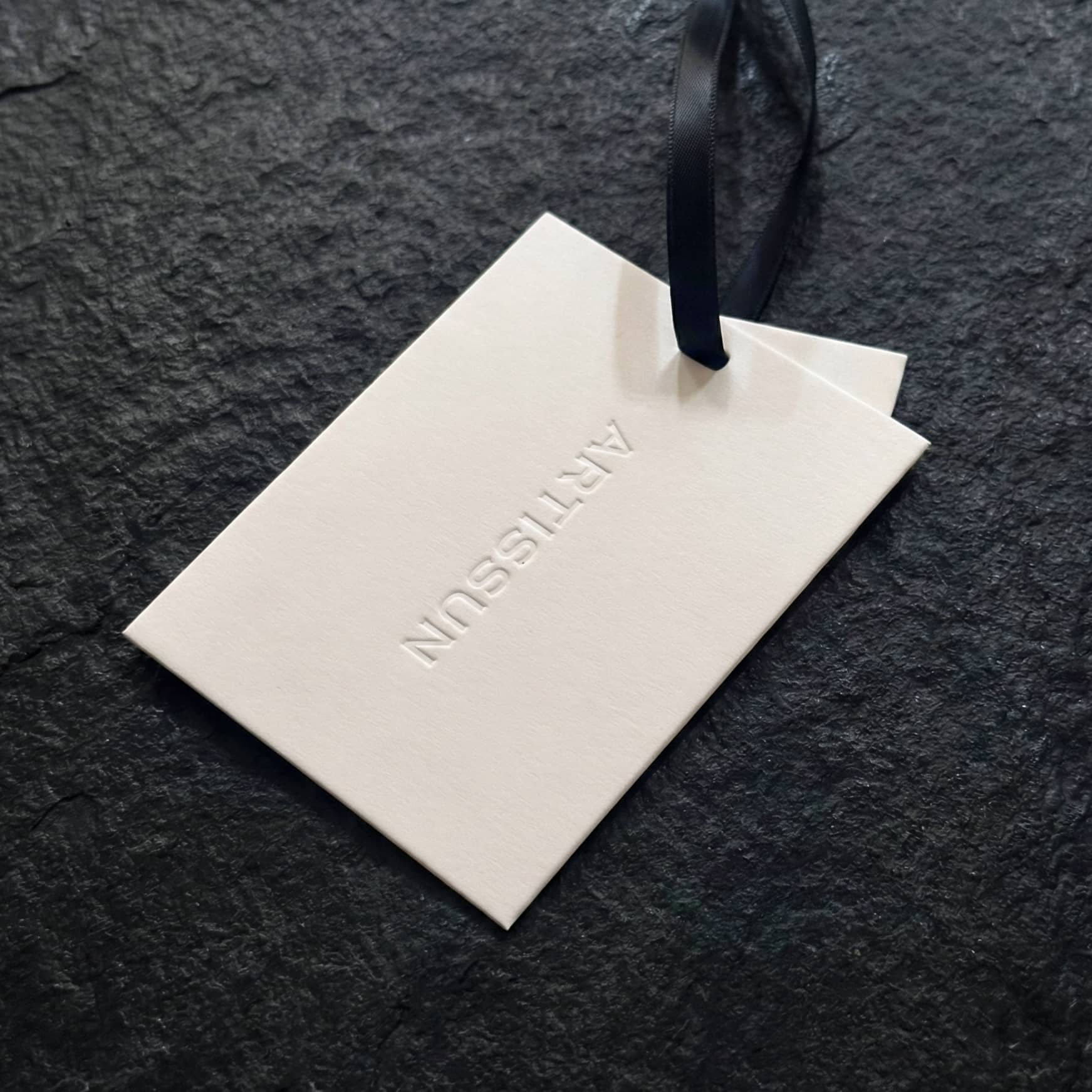 Embossed & Debossed Hang Tag