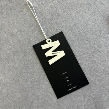 White Paper Hang Tag Strings Set