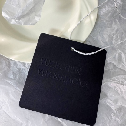 Embossed & Debossed Hang Tags