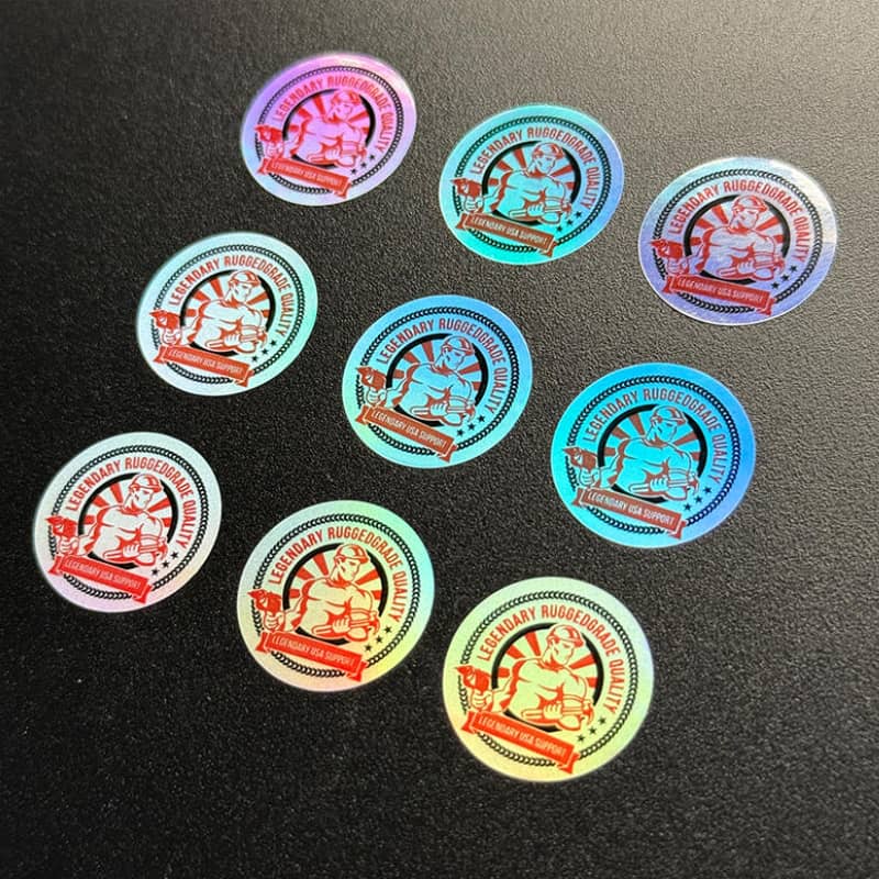 Holographic Stickers