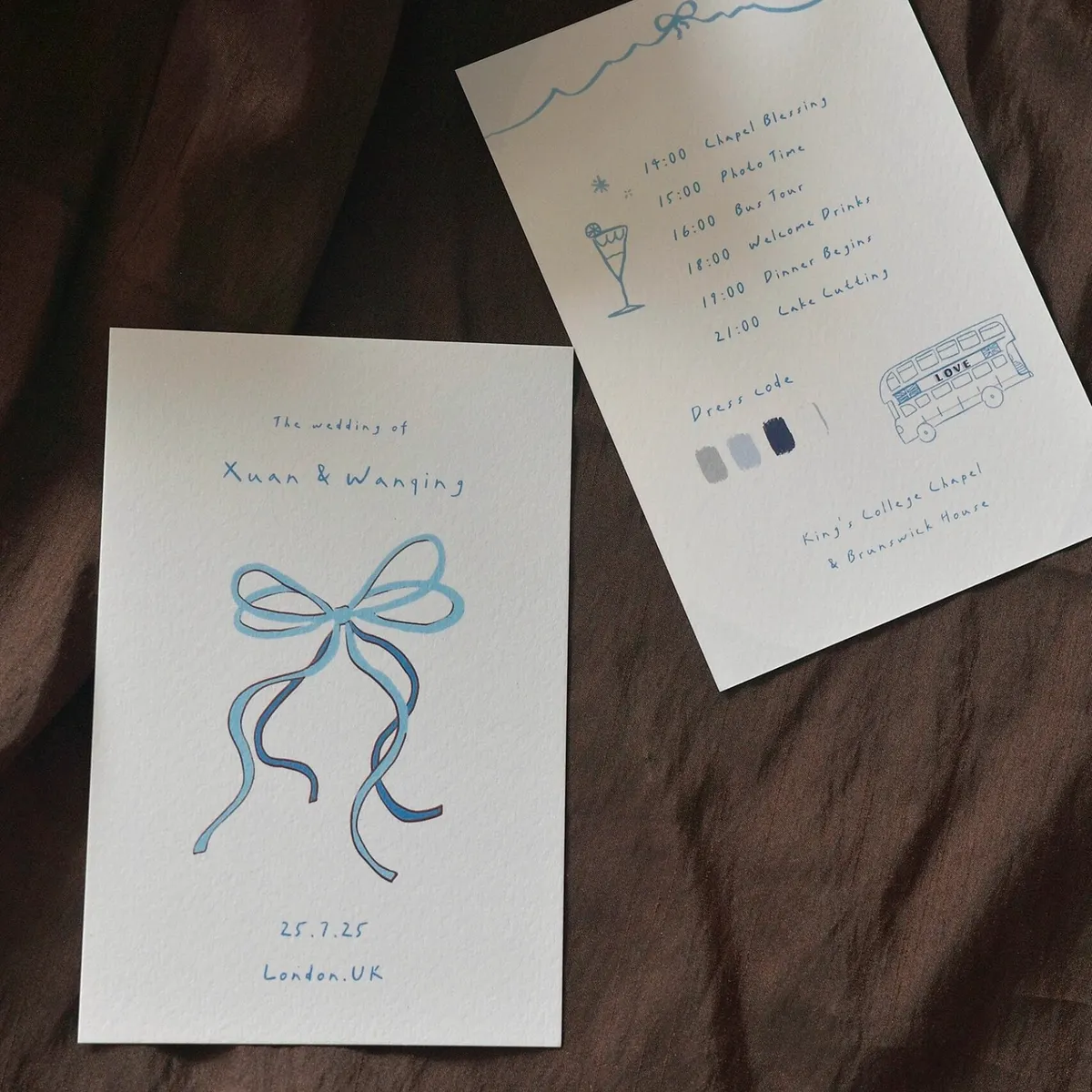 Custom Cotton Paper Cards