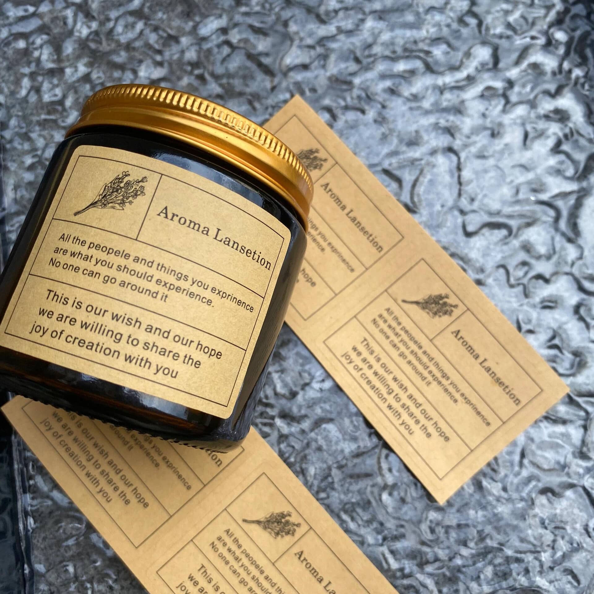 Kraft Paper Stickers