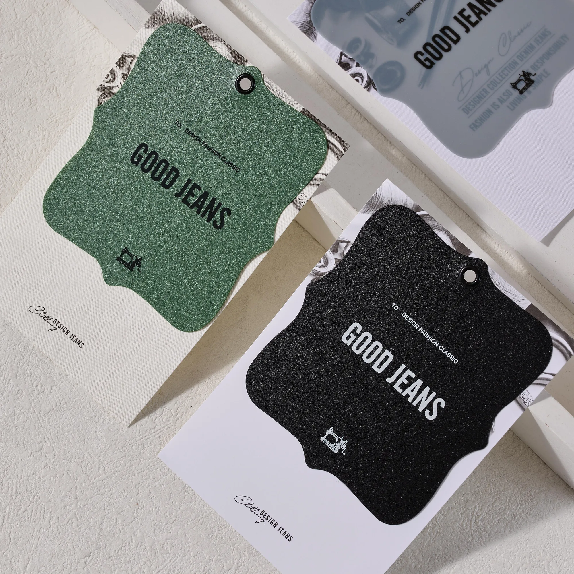 Premium Plastic Hang Tags