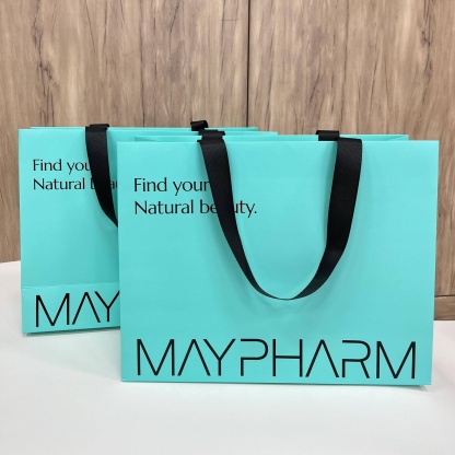 Custom Ribbon Handle Premium Gift Bags