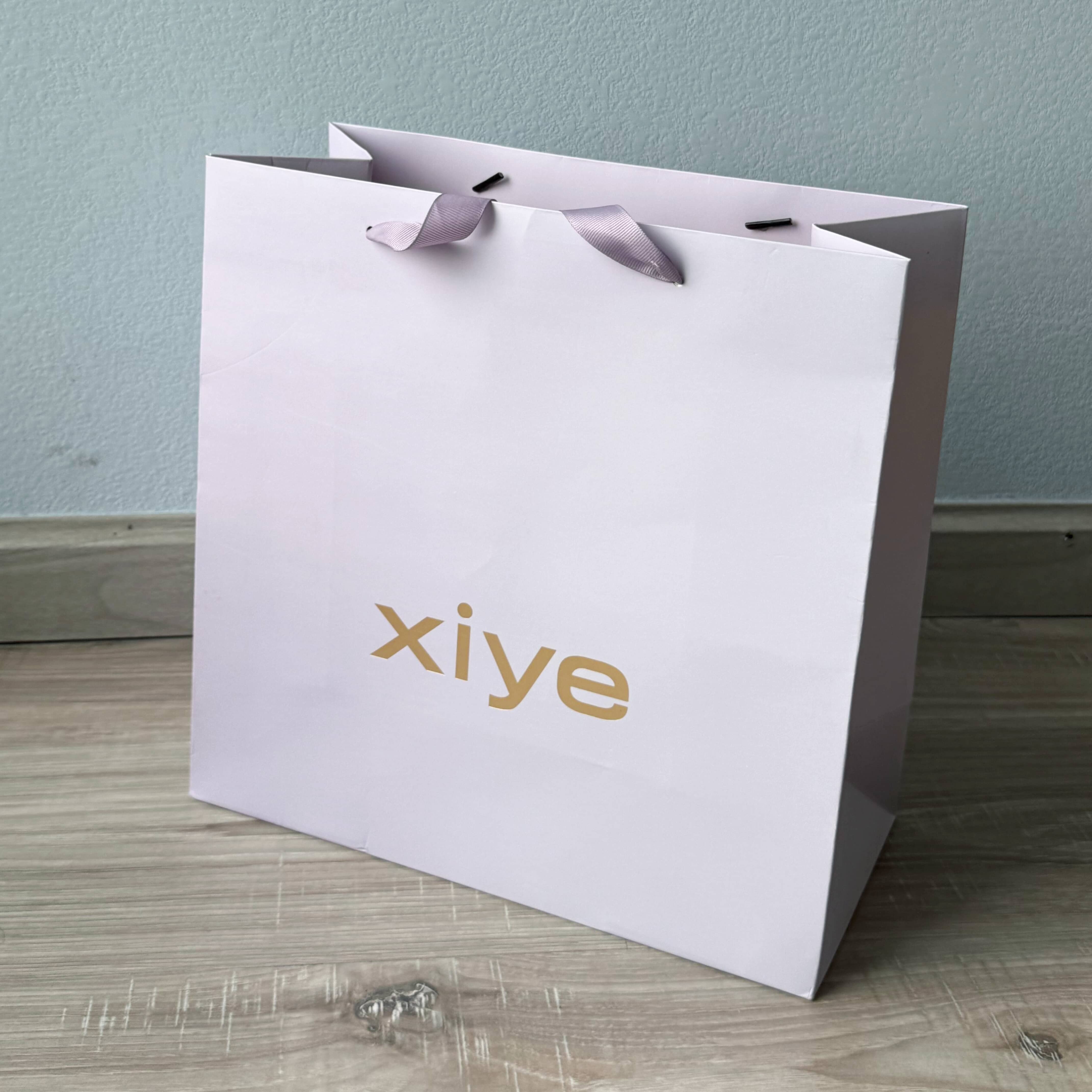 Custom Ribbon Handle Premium Gift Bags