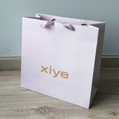 Custom Ribbon Handle Premium Gift Bags