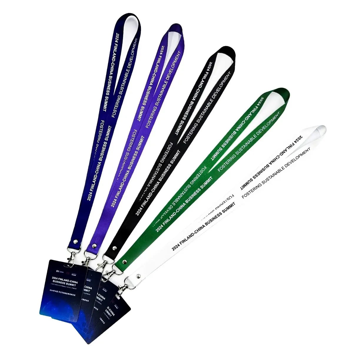 Custom Silkscreened Lanyards