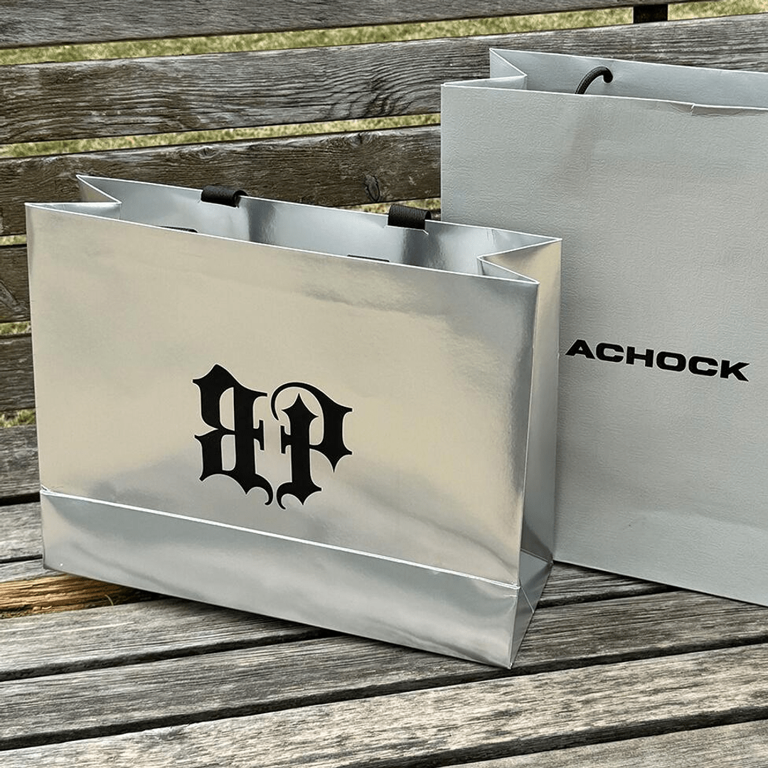 Custom Gold/Sliver Luxury Gift Bags