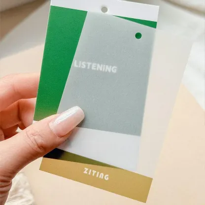 Translucent Vellum Hang Tags