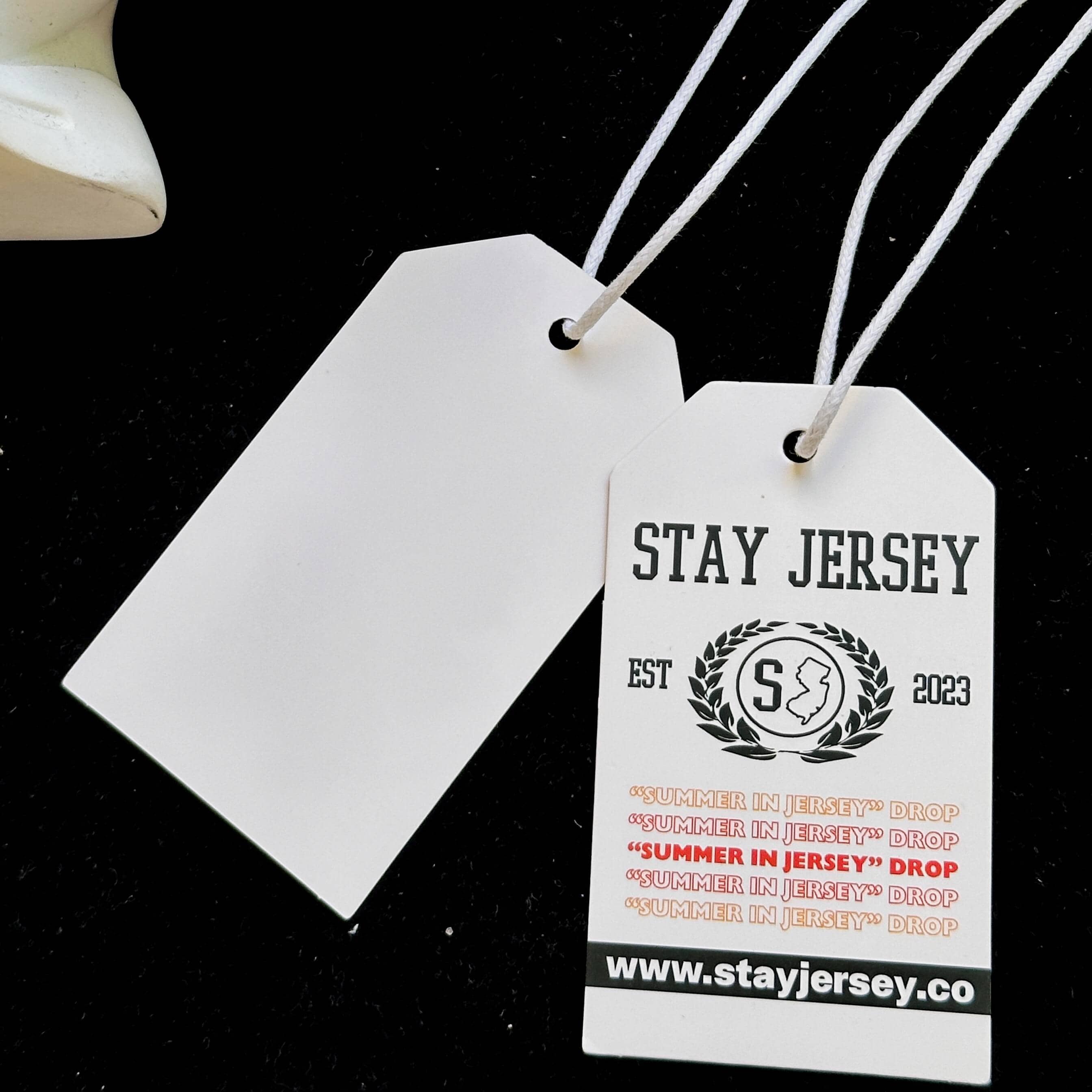50 Paper Hang Tags with Strings