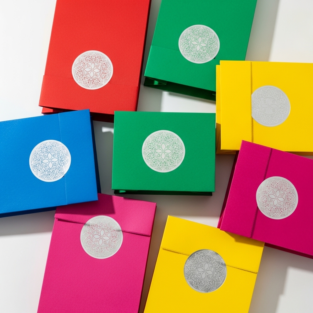 Silver Foil Stickers