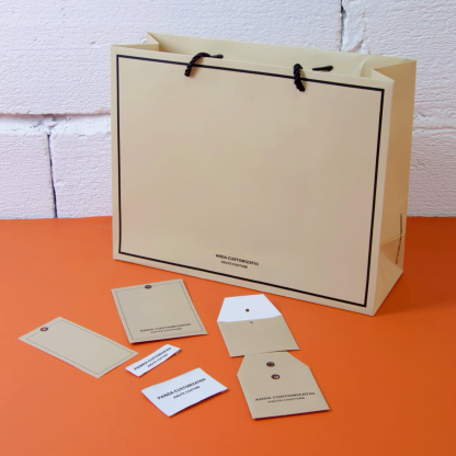 Custom Cotton Handle Premium Gift Bags