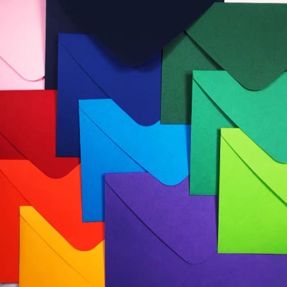 Colored Envelopes