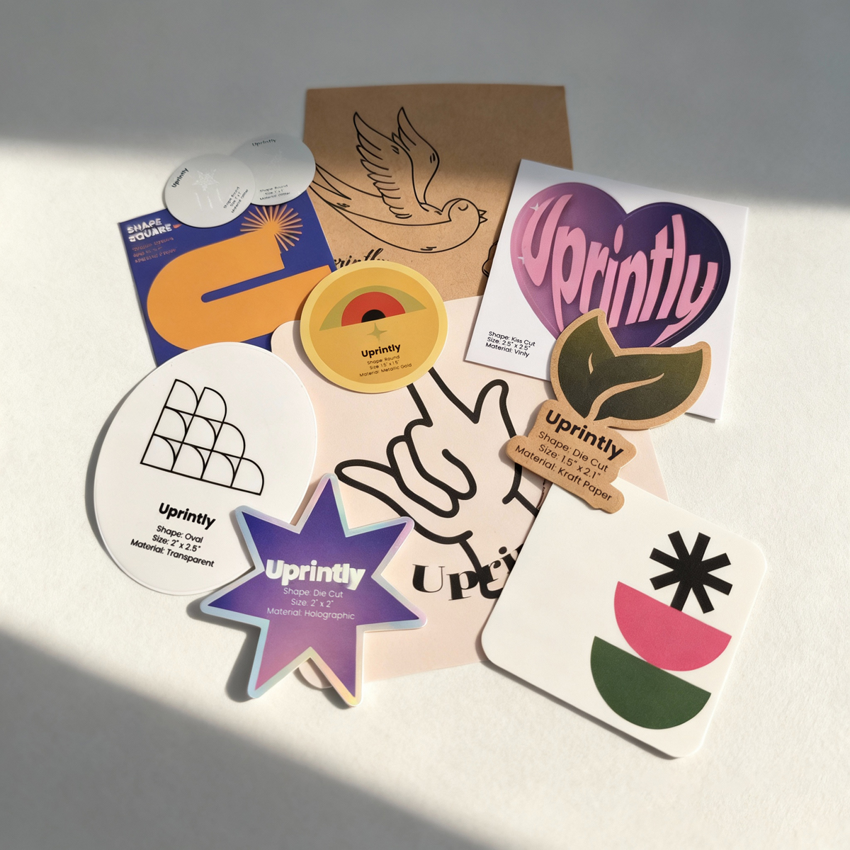Sticker & Label Sample Pack