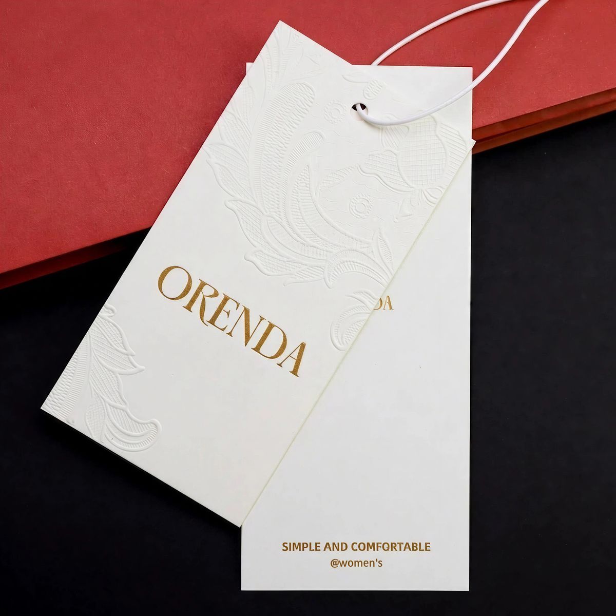 Foil Coated Paper Hang Tags