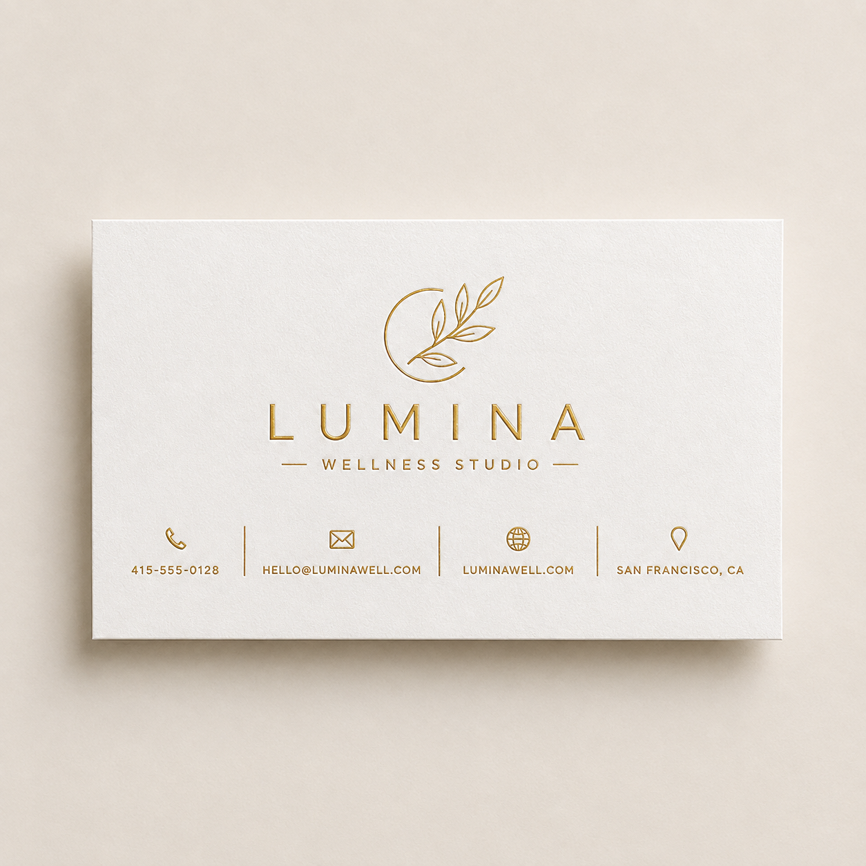 Foil Business Cards