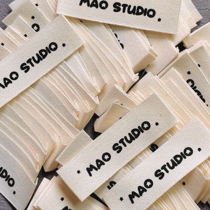 Custom Printed Cotton Labels