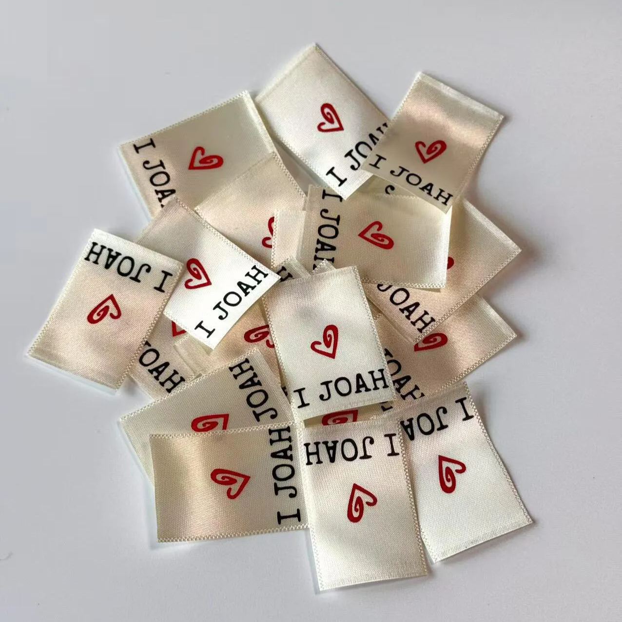 Custom Printed Satin Labels