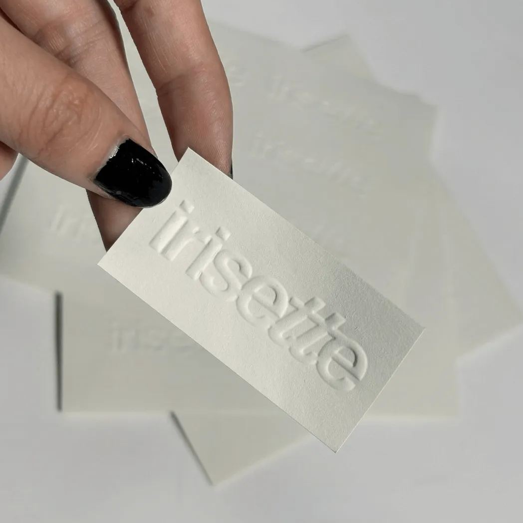 Custom Embossed Stickers