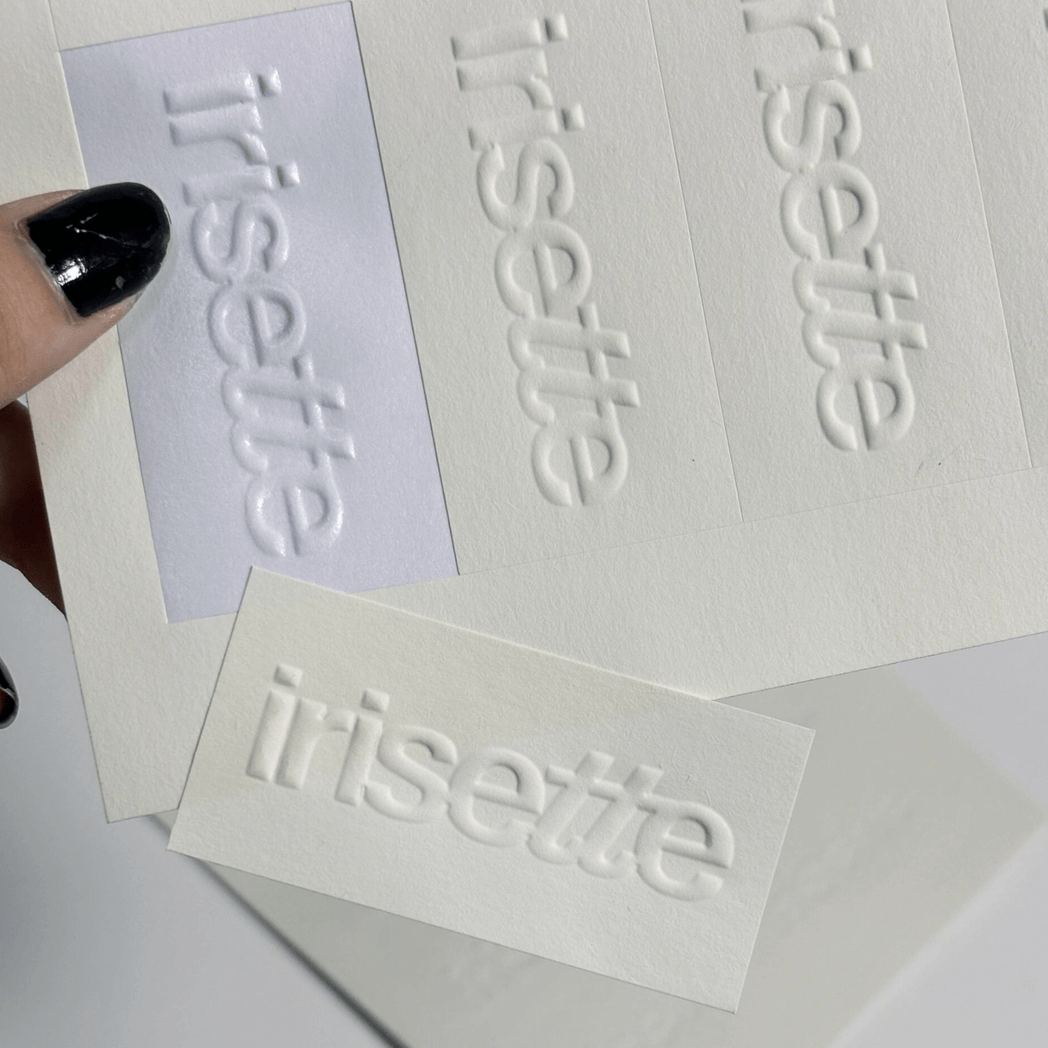 Custom Embossed Stickers