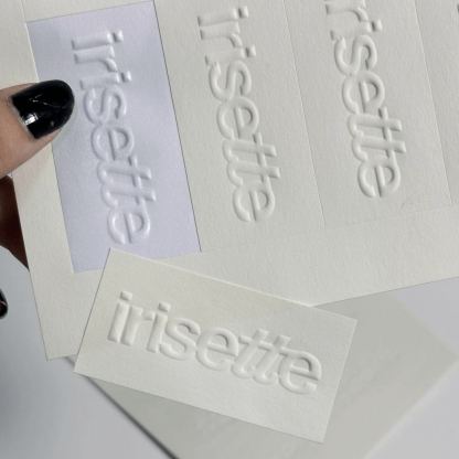 Custom Embossed Stickers